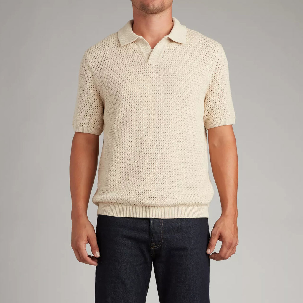 Dillon Open Collar Polo