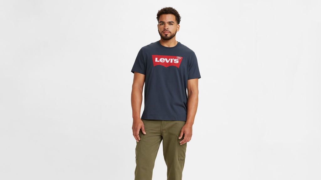 T-shirt col ras du cou aile homme