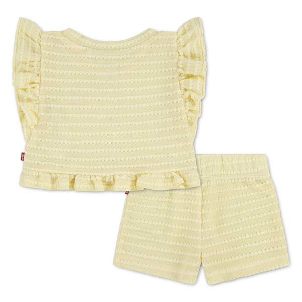 LVG Ruffle Top & Short Set