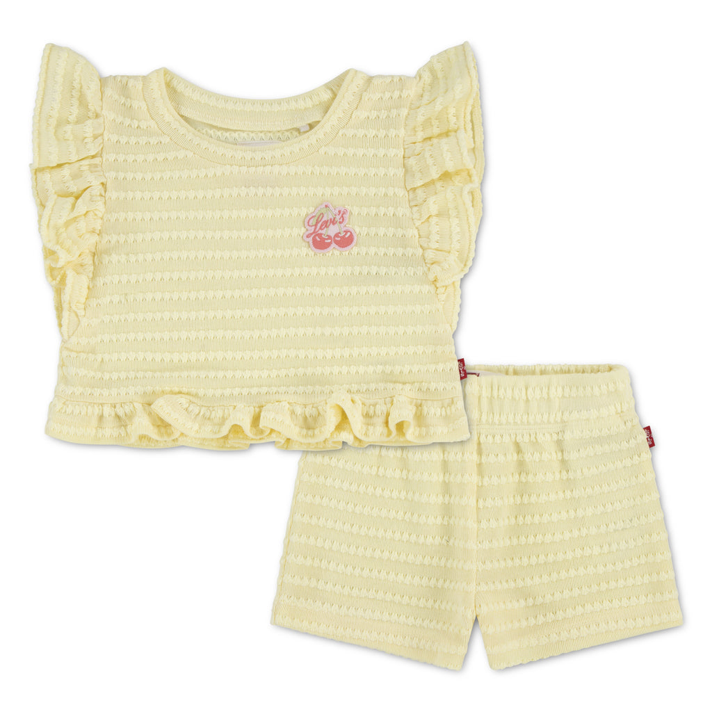 LVG Ruffle Top & Short Set