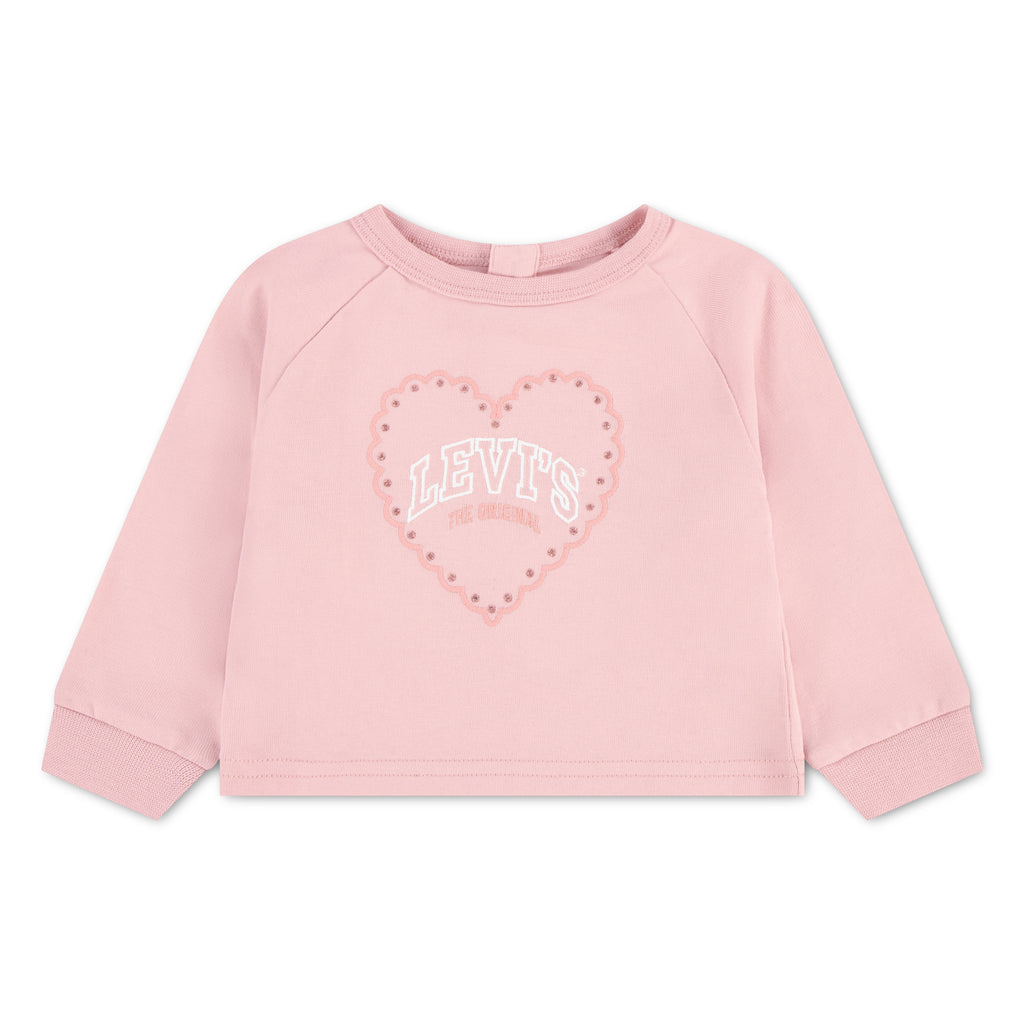 LVG LS HEART KNIT TOP