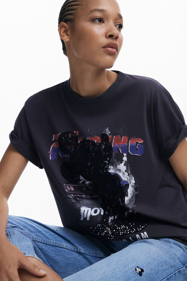 T-shirt Mickey Lace