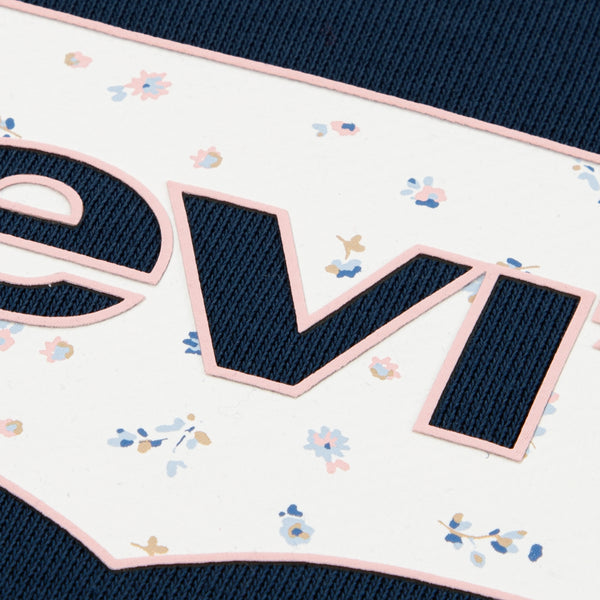 LVG FLORAL BATWING CREW