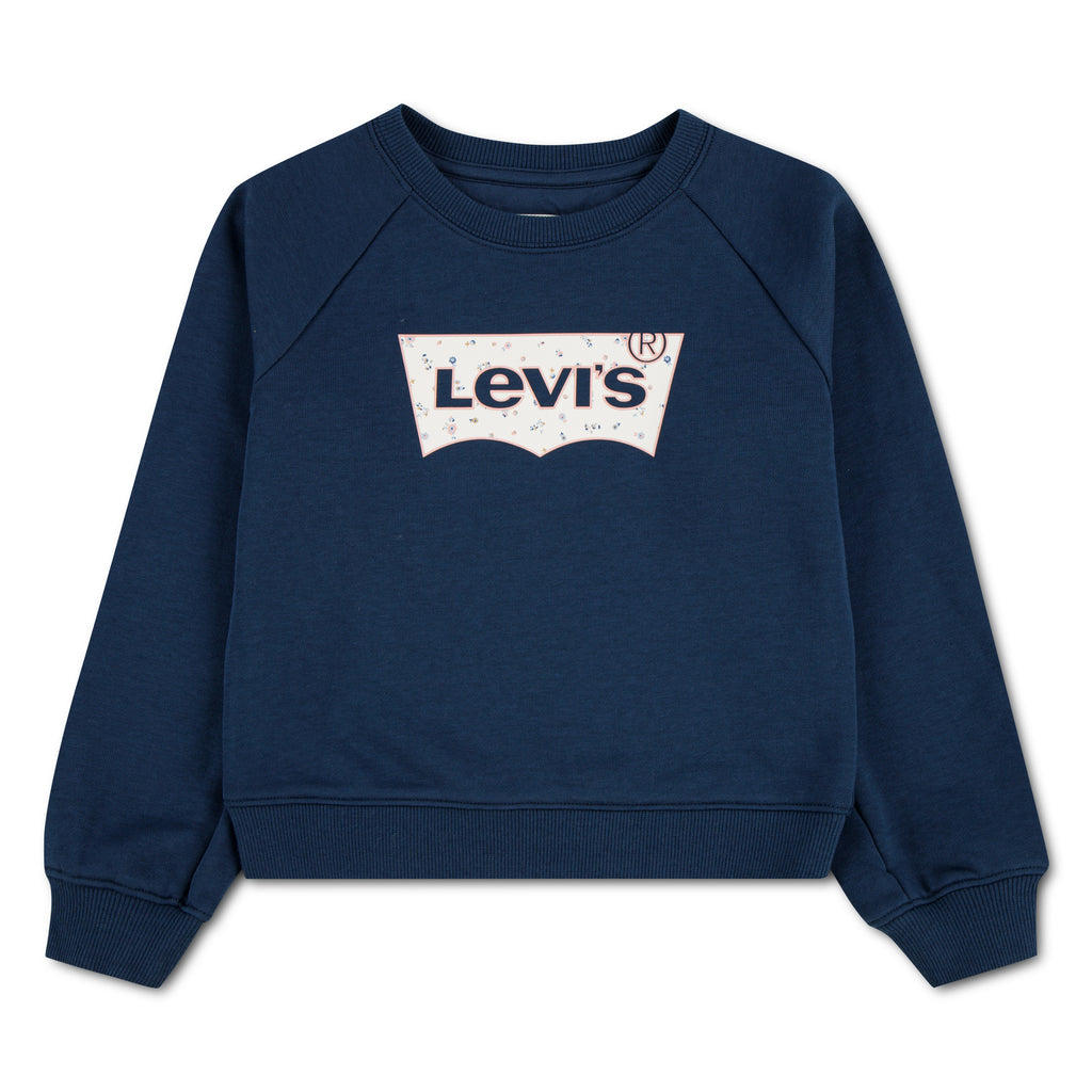 LVG FLORAL BATWING CREW