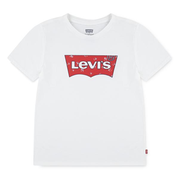 T-shirt fleuri à manches chauve-souris