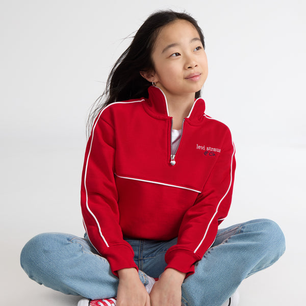 LVG MEET AND GREET HALF ZIP