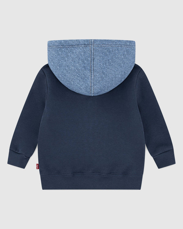Sweat Knit Denim Zip baby