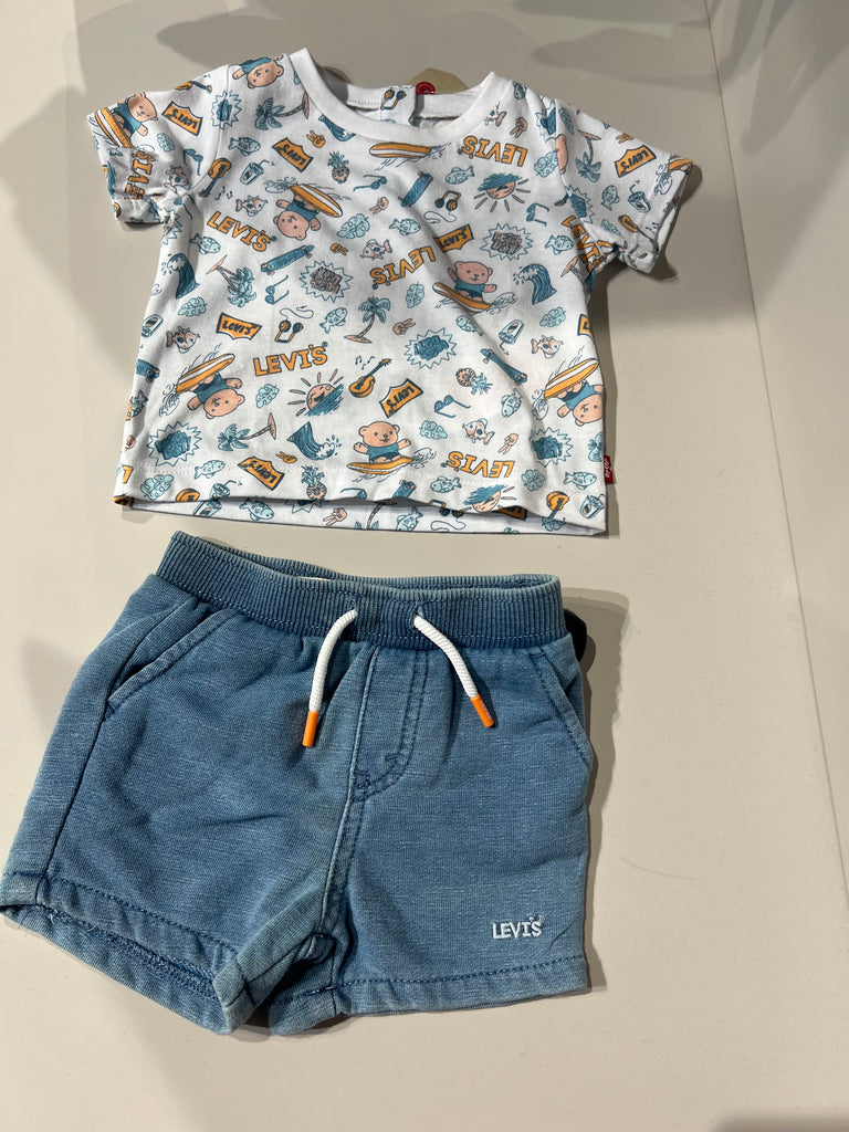 Ensemble T-shirt et Short Cactus