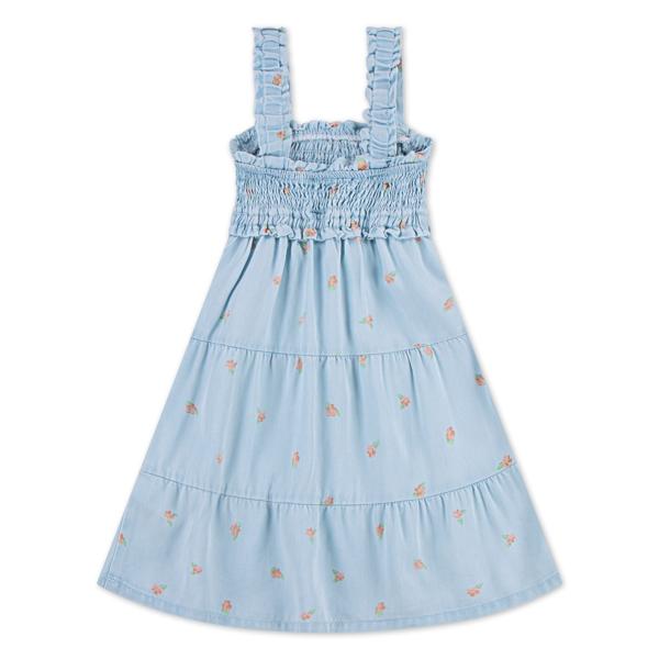 Robe de poupée à smocks