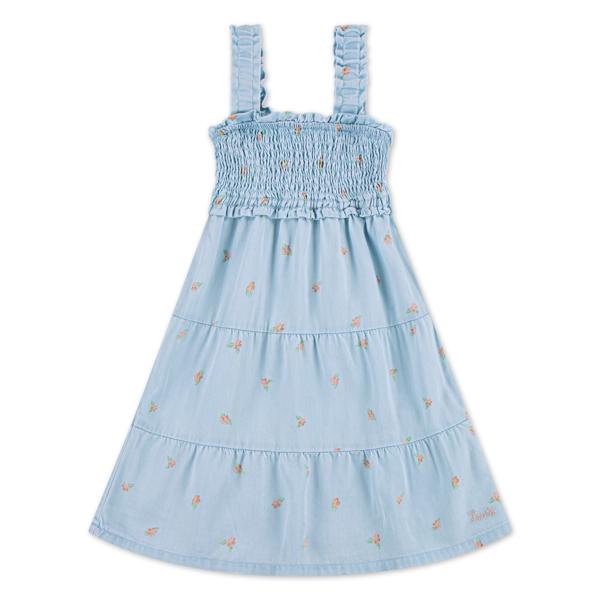 Robe de poupée à smocks