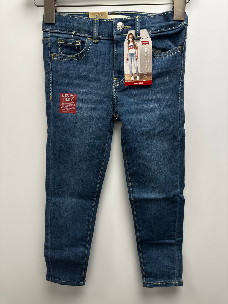 710 Super Skinny Bleu