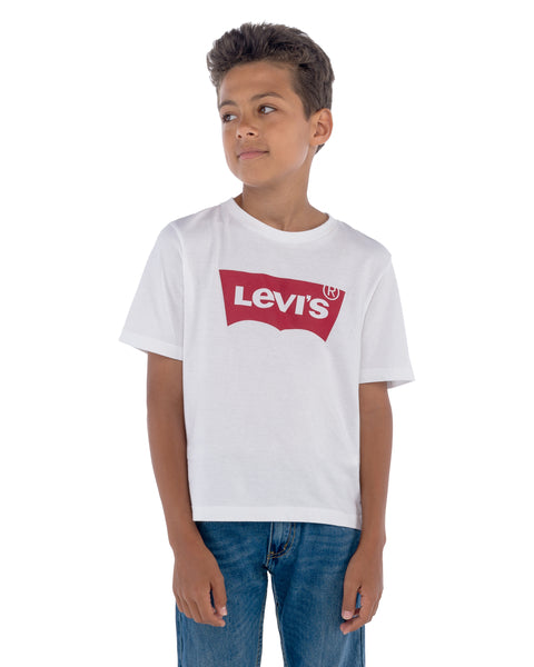 T-shirt manches courtes BATWING BLANC