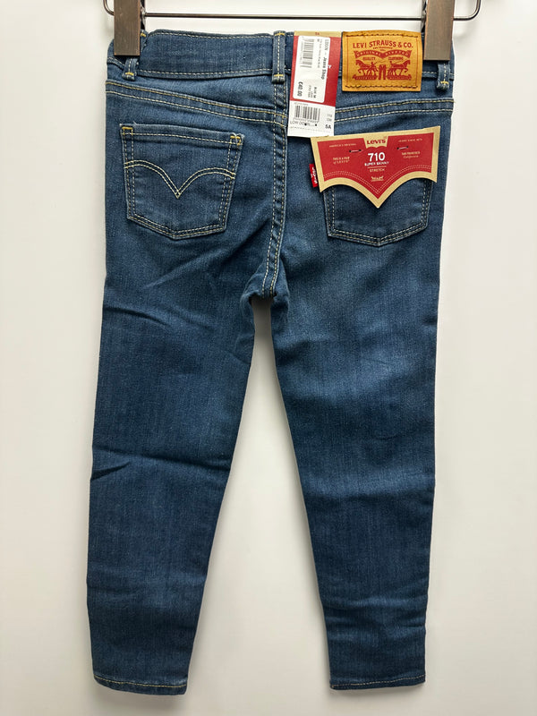 710 Super Skinny Bleu
