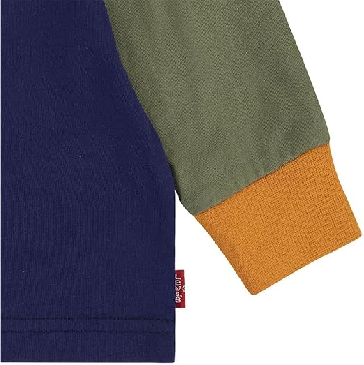 T-shirt manches longues Pixel Colorblock