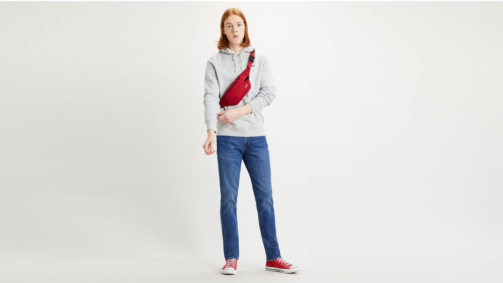 Pantalon jeans foncé 04511 4623