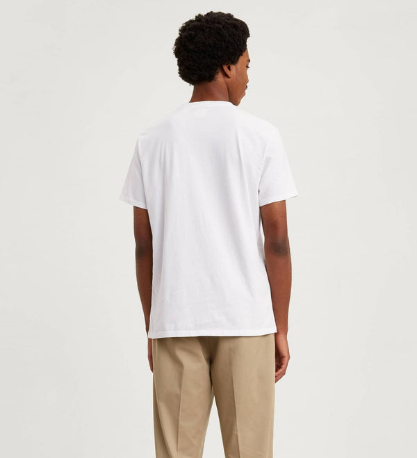 Tsh blanc petit wing brod. hommes