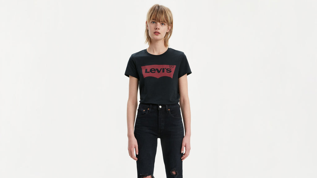 T-shirts col ras du cou aile femme