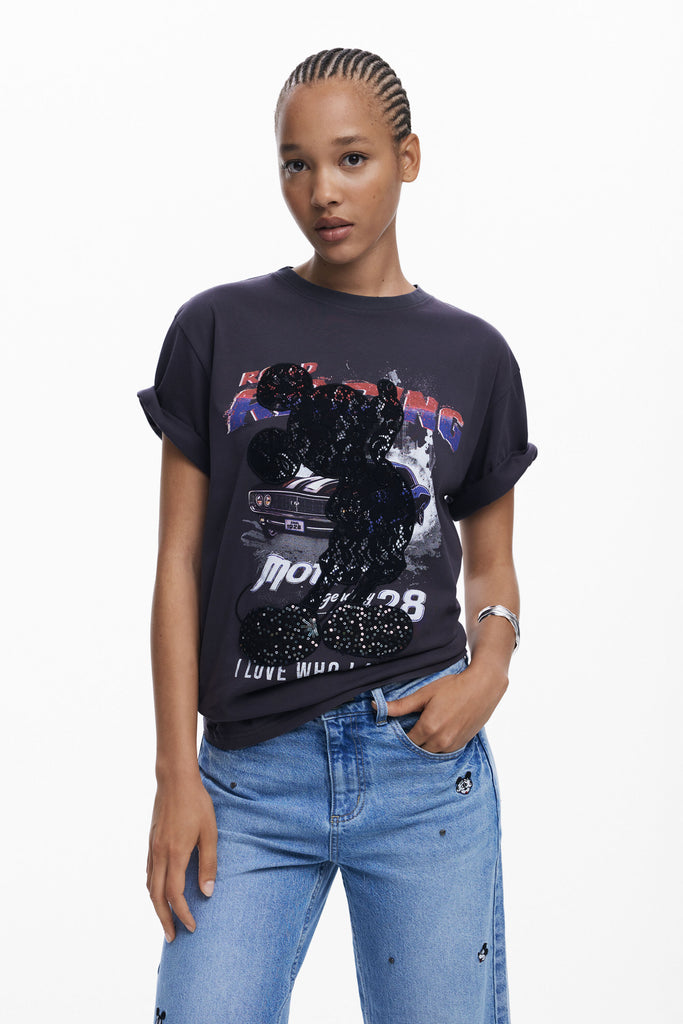 T-shirt Mickey Lace